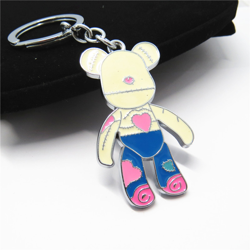 wholesale animal shape personalized metal keychain