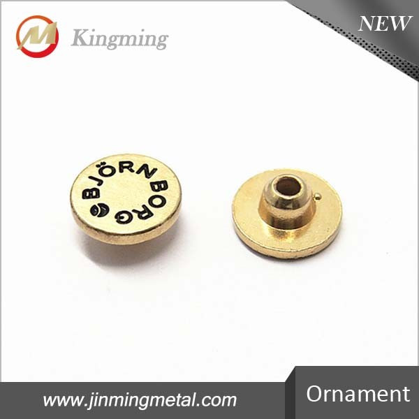 10mm 帶logo平面鉚釘