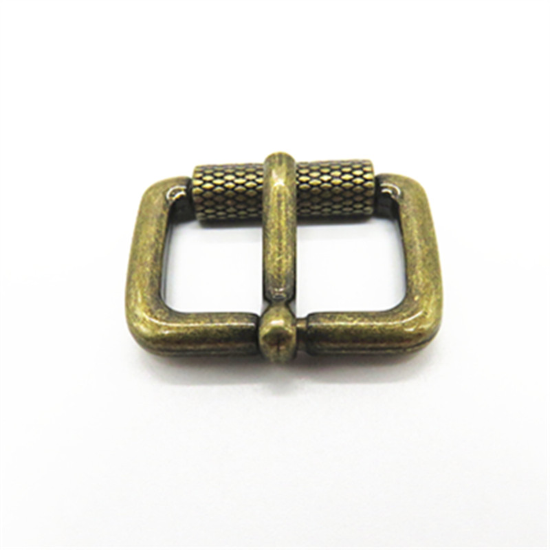 19mm Factory Price Pin Buckle With Roller For Boots