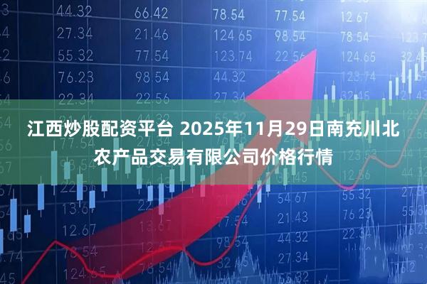 江西炒股配资平台 2025年11月29日南充川北农产品交易有限公司价格行情